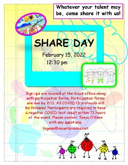 Share Day Flyer